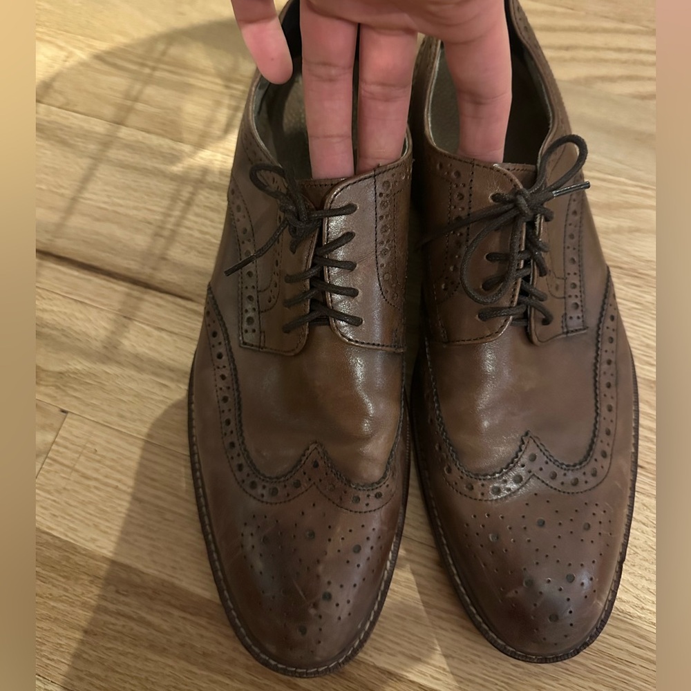 Banana Republic Brown Leather Oxford Shoes